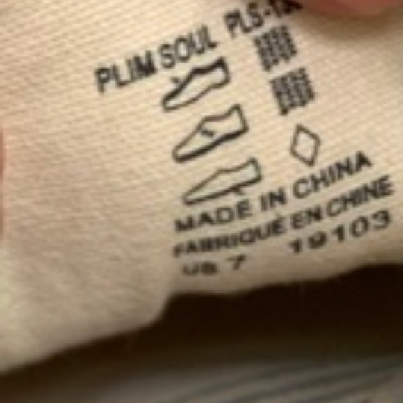 Taos Size 7 Gray Wash Canvas Lace up Sneaker - Picture 6 of 6